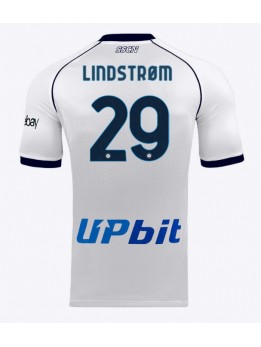 SSC Napoli Jesper Lindstrom #29 Auswärtstrikot 2023-24 Kurzarm